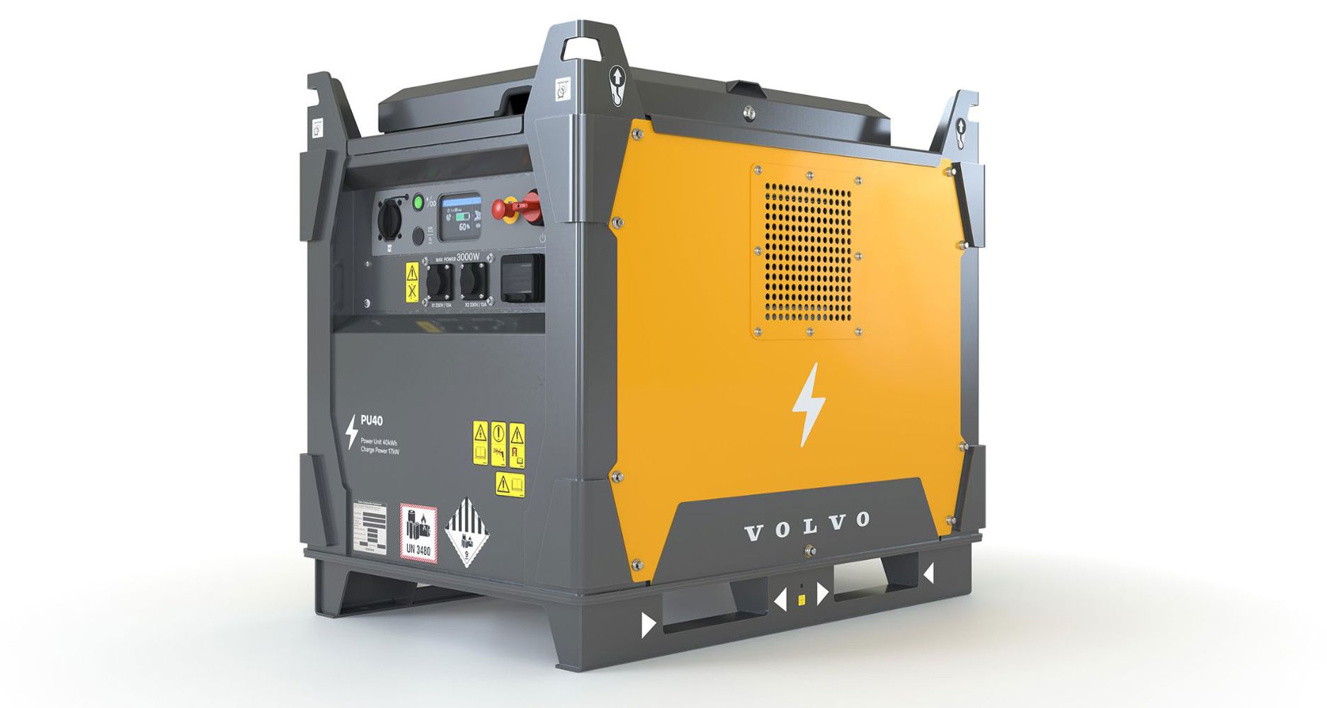 Innovative mobile Ladelösung von Volvo CE
