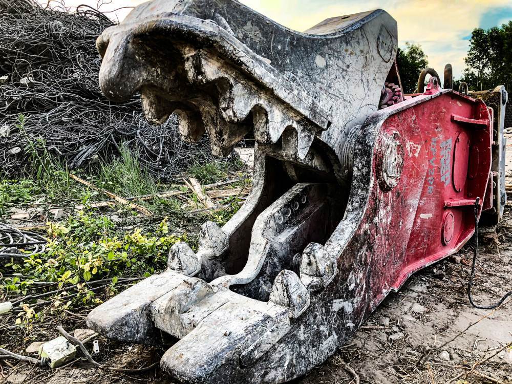 R&uuml;ckbauarbeiten Kettenbagger Volvo EC380